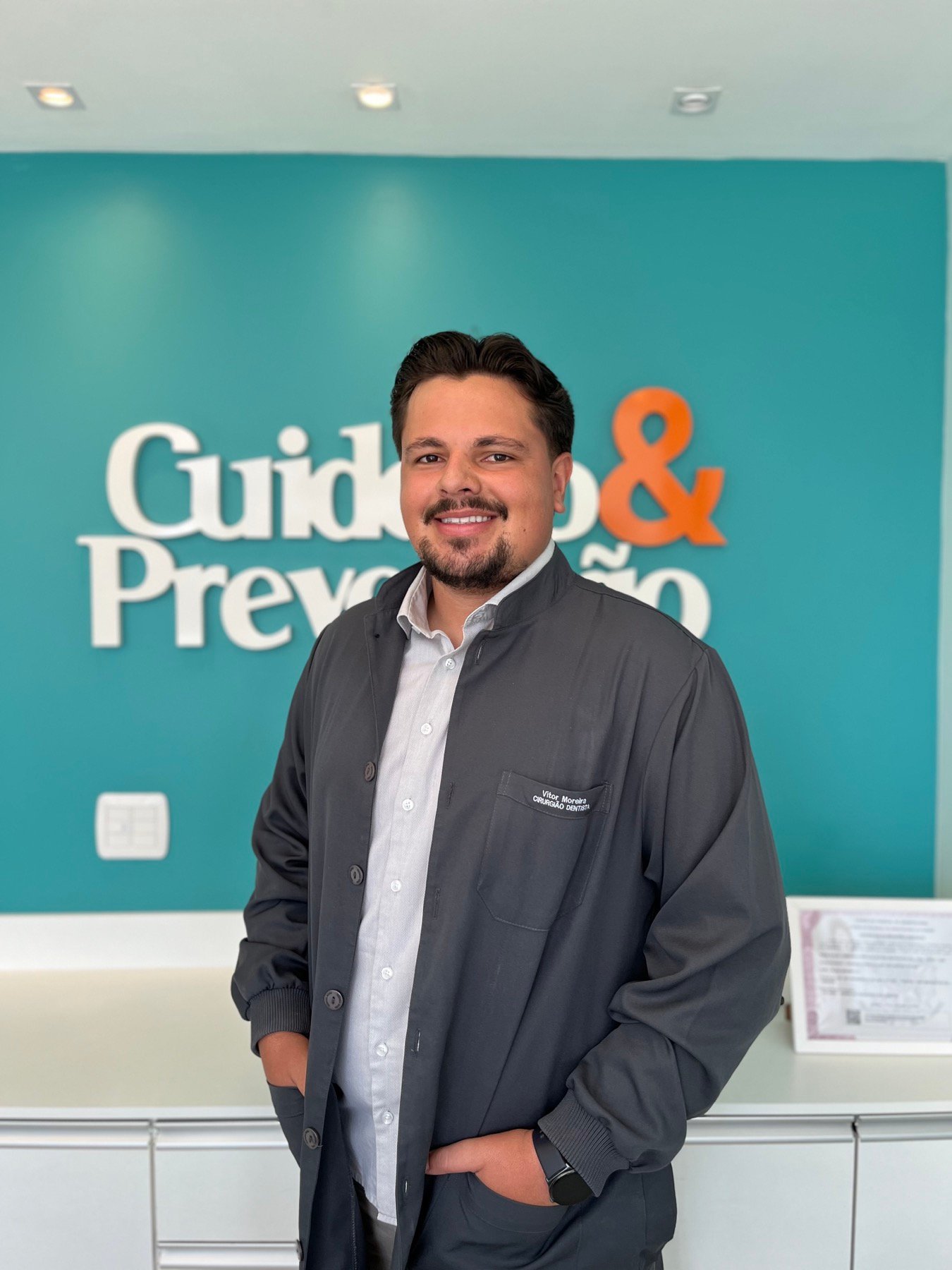 Dr. Vitor, clínico geral da Cuidado & Prevenção